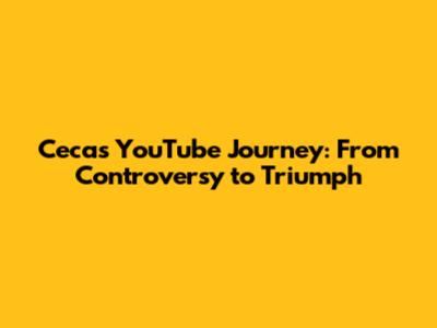 Ceca's YouTube Journey: From Controversy to Triumph