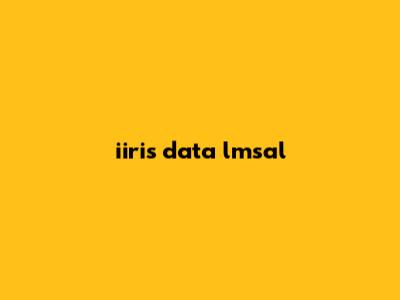 iiris data lmsal